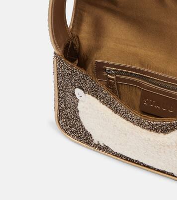 Tommy beaded shoulder bag | Staud