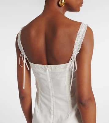 Robe midi Matilde en coton | Staud