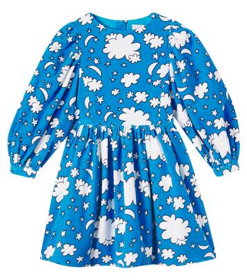 Printed cotton corduroy dress | Stella McCartney Kids