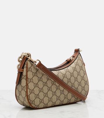 GG Emblem Small canvas shoulder bag | Gucci