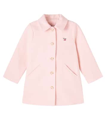 Novella embroidered wool-blend coat | Konges Sløjd