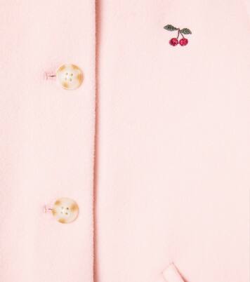 Novella embroidered wool-blend coat | Konges Sløjd