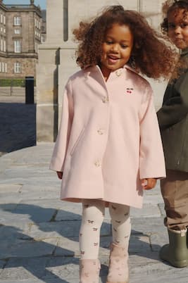 Novella embroidered wool-blend coat | Konges Sløjd