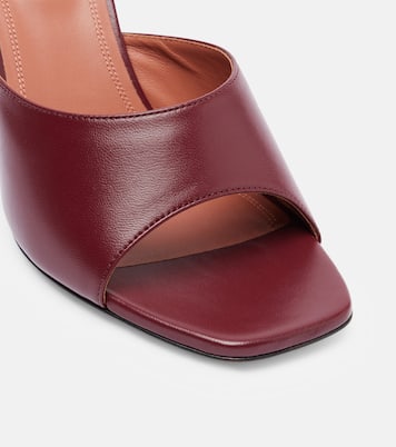 Mules Lupita 95 en cuir | Amina Muaddi