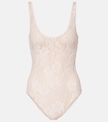 Floral lace bodysuit | Zimmermann