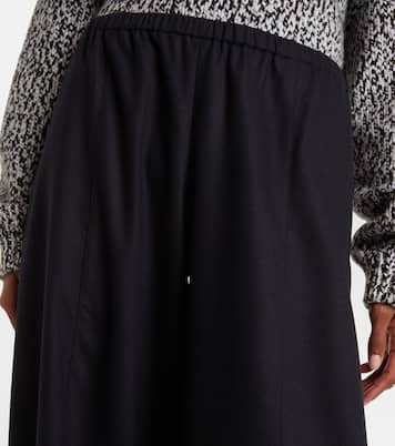 Clover wool and cashmere barrel-leg pants  | Khaite