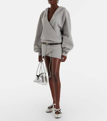Cotton jersey sweatshirt dress | The Attico