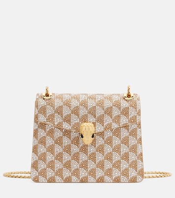 Serpenti Forever embellished shoulder bag | Bvlgari