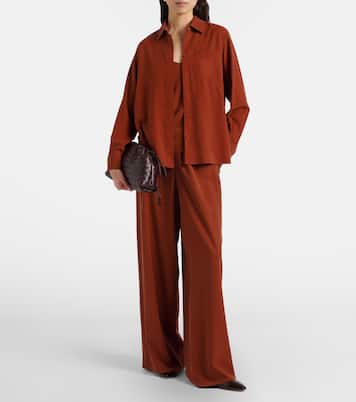 Pantalon ample en coton | Max Mara