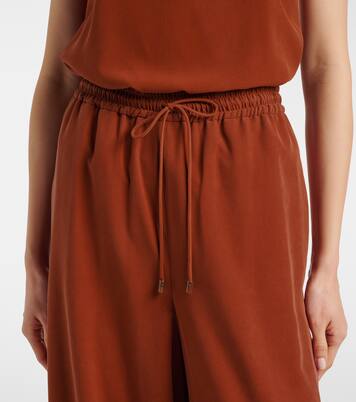 Pantalon ample en coton | Max Mara