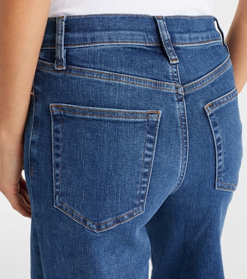 High-Rise Wide-Leg Jeans Le Slim | Frame