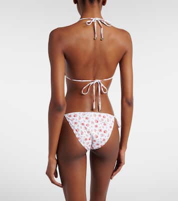Floral triangle bikini | Dolce&Gabbana