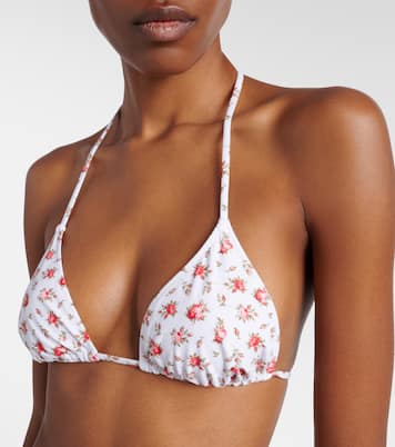 Floral triangle bikini | Dolce&Gabbana