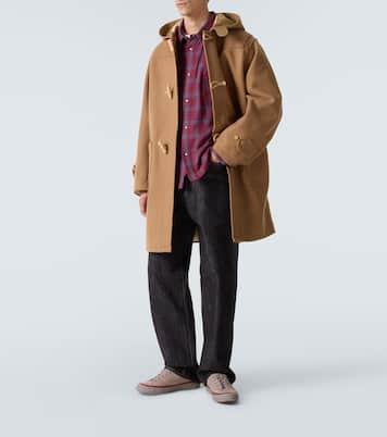Duffle-coat Commodore en laine et lin | Visvim