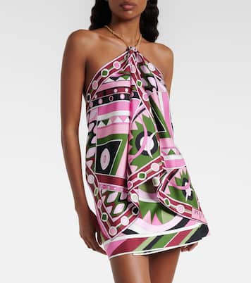 Vivara silk satin top | Pucci