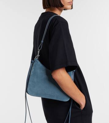 Small Gig suede shoulder bag | Phoebe Philo