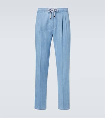 Gerade Hose aus Baumwolle | Brunello Cucinelli