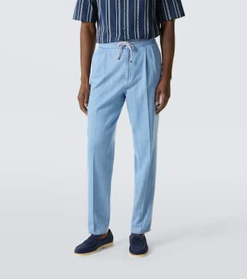 Gerade Hose aus Baumwolle | Brunello Cucinelli
