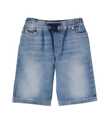 Bermuda-Shorts aus Denim | Dolce&Gabbana Kids