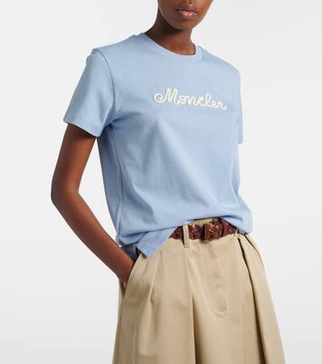 Logo cotton jersey T-shirt | Moncler