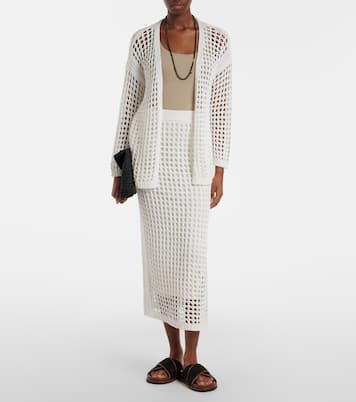 Midirock Geode aus Baumwolle | Max Mara