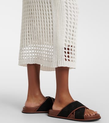 Midirock Geode aus Baumwolle | Max Mara