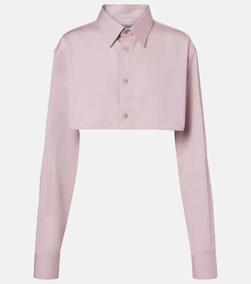 Cropped-Top aus Baumwolle | Balenciaga