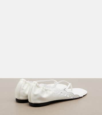 Sandalen aus Satin | Jacquemus