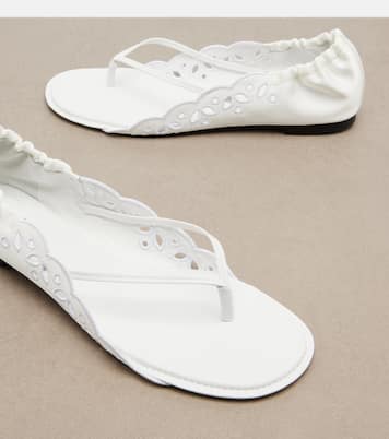 Sandalen aus Satin | Jacquemus