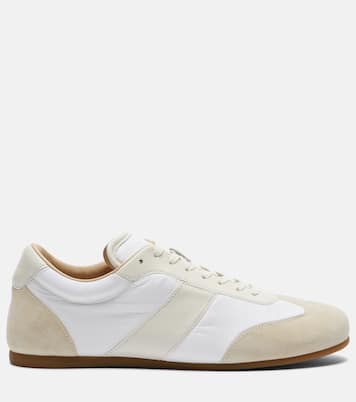 Soft suede-trimmed sneakers | Lemaire