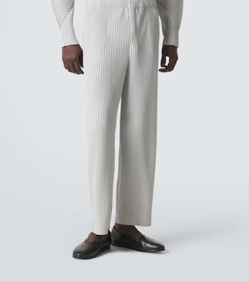 Color Pleats straight pants | Homme Plissé Issey Miyake