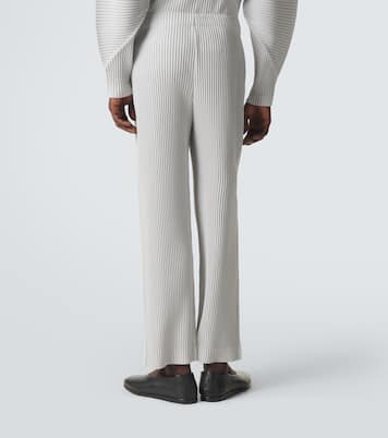Color Pleats straight pants | Homme Plissé Issey Miyake