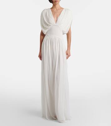 Lyla draped jersey gown | Tove