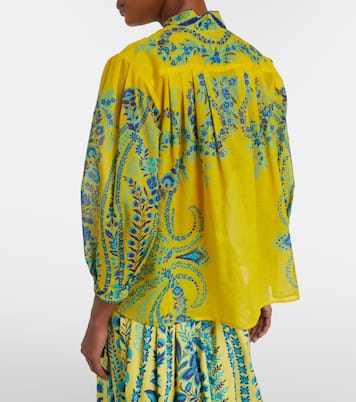 Schluppenbluse aus Baumwolle | Etro