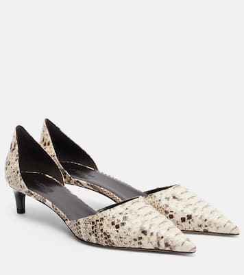 Dakota snake-effect leather pumps | Le Monde Béryl