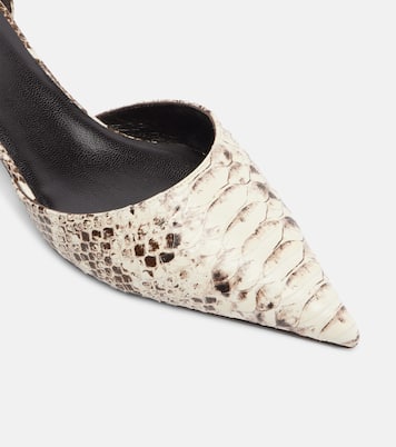 Dakota snake-effect leather pumps | Le Monde Béryl