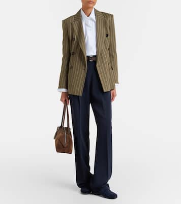 Large suede shoulder bag | Max Mara