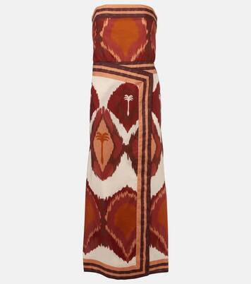 Printed cotton wrap dress | Johanna Ortiz