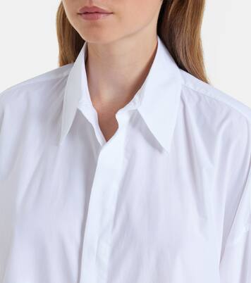 Hemdblusenkleid Bloom aus Baumwollpopeline | The Frankie Shop