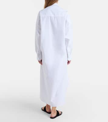 Hemdblusenkleid Bloom aus Baumwollpopeline | The Frankie Shop