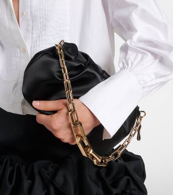 Eva Small satin shoulder bag | Christian Louboutin