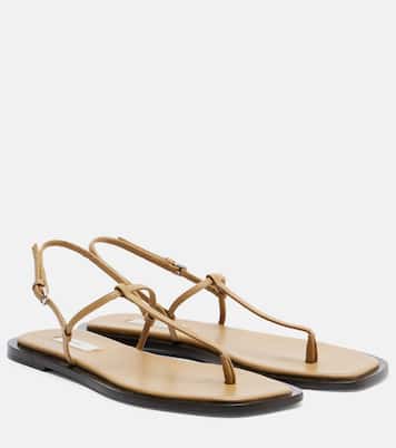 Sandalen aus Leder | Toteme