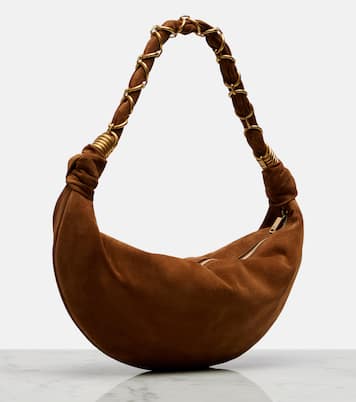 Amalia Small suede shoulder bag | Saint Laurent