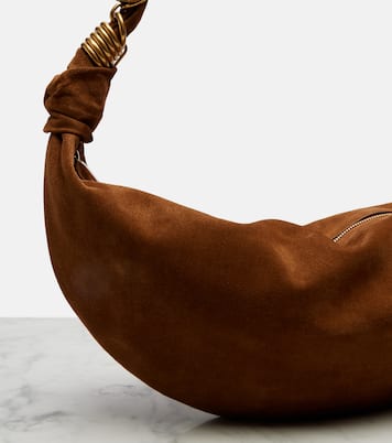 Amalia Small suede shoulder bag | Saint Laurent