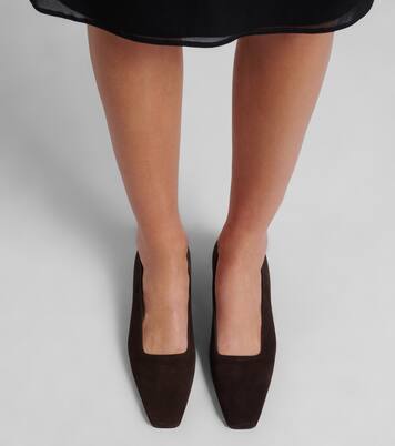 June suede wedges | The Row