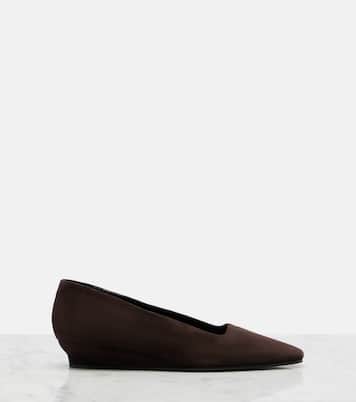 June suede wedges | The Row