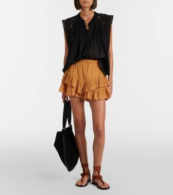 Shorts Jocadia in cotone sangallo | Marant Etoile