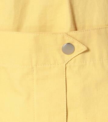 Pantalon Yerris à taille haute en coton | Isabel Marant