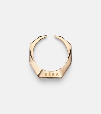 Einzelner Ear Cuff Sabrina aus 18kt Roségold mit Diamanten | Eéra