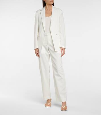 Mid-Rise Straight Hose Cleo | Deveaux New York